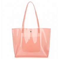 Women's Soft Faux Leather Tote Shoulder Bag