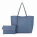 Women's Faux Leather Tote Shoulder Purses Bag for women, Big Capacity Tassel Handbag